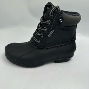 Nautica Kid Unisex Black Duck Boots Size 13